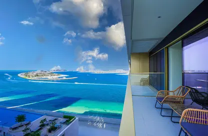 Apartment - 1 Bedroom - 1 Bathroom for rent in Grand Bleu Tower 2 - EMAAR Beachfront - Dubai Harbour - Dubai