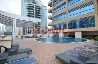 Apartment - Studio - 1 Bathroom for rent in Zumurud Tower - Dubai Marina - Dubai