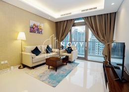 Living Room image for: Apartment - 1 bedroom - 1 bathroom for sale in Paramount Tower Hotel & Residences - Business Bay - Dubai, Image 1