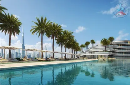 Apartment - Studio - 2 Bathrooms for sale in Binghatti Aquarise - Business Bay - Dubai