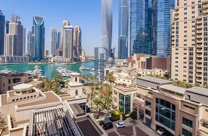 Apartment - 2 Bedrooms - 3 Bathrooms for rent in Al Mesk Tower - Emaar 6 Towers - Dubai Marina - Dubai