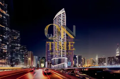 Apartment - 1 Bedroom - 2 Bathrooms for sale in Tower C1 - Ajman Pearl Towers - Ajman Downtown - Ajman