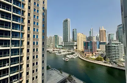 شقة - 3 غرف نوم - 3 حمامات للايجار في رصيف المارينا 2 - مارينا وارف - دبي مارينا - دبي