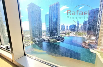 Office Space - Studio - 2 Bathrooms for rent in One Lake Plaza - Lake Allure - Jumeirah Lake Towers - Dubai