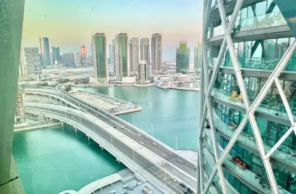 Apartment - 2 Bedrooms - 3 Bathrooms for rent in Water Front Tower A - Waterfront Residential Towers - Tourist Club Area - Abu Dhabi