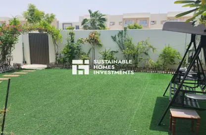 Garden image for: Townhouse - 3 Bedrooms - 4 Bathrooms for sale in The Cedars - Yas Acres - Yas Island - Abu Dhabi, Image 1