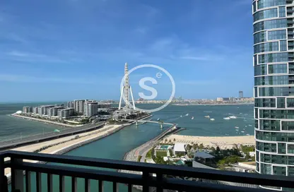 Water View image for: Apartment - 2 Bedrooms - 2 Bathrooms for rent in 5242 Tower 2 - 5242 - Dubai Marina - Dubai, Image 1