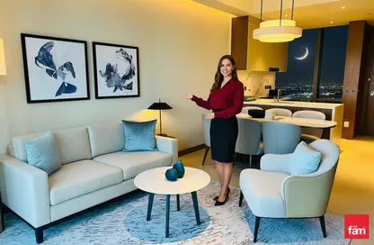 Apartment - 2 Bedrooms - 2 Bathrooms for rent in The Address Residences Dubai Opera Tower 1 - The Address Residences Dubai Opera - Downtown Dubai - Dubai