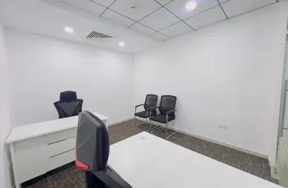 Office Space - Studio - 4 Bathrooms for rent in Hanging Garden Tower - Al Danah - Abu Dhabi