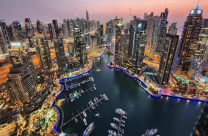 شقة - غرفة نوم - 2 حمامات للايجار في بوابة المارينا 1 - مارينا جيت - دبي مارينا - دبي