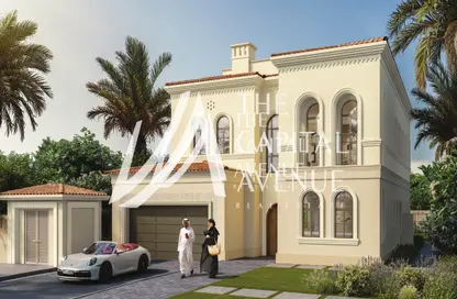 Villa - 5 Bedrooms - 6 Bathrooms for sale in Bloom Living - Zayed City (Khalifa City C) - Khalifa City - Abu Dhabi