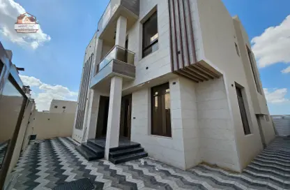 Outdoor Building image for: Villa - 5 Bedrooms - 7 Bathrooms for rent in Al Zaheya Gardens - Al Zahya - Ajman, Image 1
