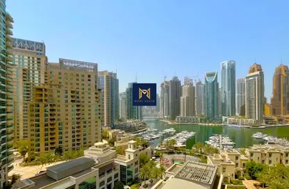 شقة - 2 غرف نوم - 2 حمامات للايجار في برج المرجان - أبراج إعمار ال6 - دبي مارينا - دبي