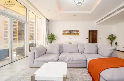 Apartment - 1 Bedroom - 2 Bathrooms for rent in Ruby - Tiara Residences - Palm Jumeirah - Dubai