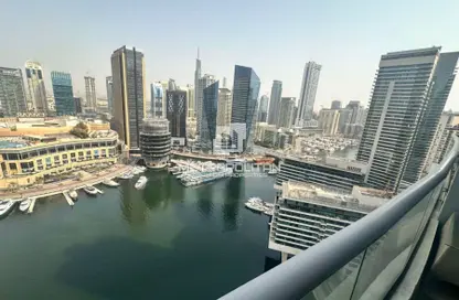 شقة - غرفة نوم - 2 حمامات للايجار في باي سنترال غرب - باي سنترال - دبي مارينا - دبي