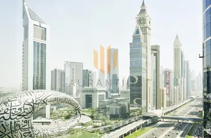 Business Centre - Studio - 3 Bathrooms for rent in Latifa Tower - Sheikh Zayed Road - Dubai