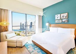 Room / Bedroom image for: Hotel and Hotel Apartment - 1 bedroom - 1 bathroom for rent in Element Al Mina Hotel Apartments - Al Raffa - Bur Dubai - Dubai, Image 1