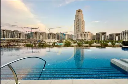 Pool image for: Apartment - 1 Bedroom - 2 Bathrooms for rent in Palace Residences - North - Dubai Creek Harbour (The Lagoons) - Dubai, Image 1