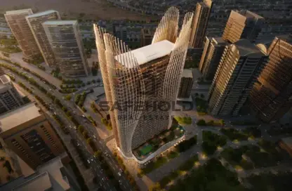 شقة - غرفة نوم - 1 حمام للبيع في بن غاطي سكاي رايز - الخليج التجاري - دبي