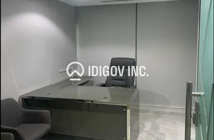 Office Space - Studio - 1 Bathroom for rent in The Binary Tower - Business Bay - Dubai