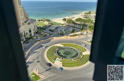 Apartment - 1 Bedroom - 2 Bathrooms for rent in Ajman Corniche Residences - Ajman Corniche Road - Ajman