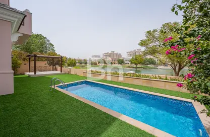 Villa - 4 Bedrooms - 6 Bathrooms for rent in Orange Lake - Fire - Jumeirah Golf Estates - Dubai