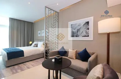 صورة لـ غرفة- غرفة النوم شقة - 1 حمام للايجار في بريفه باي داماك (ايه) - داماك مايسون برايف - الخليج التجاري - دبي ، صورة رقم 1