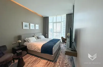 Apartment - Studio - 1 Bathroom for rent in PRIVE BY DAMAC (A) - DAMAC Maison Privé - Business Bay - Dubai