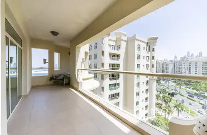 Apartment - 3 Bedrooms - 4 Bathrooms for rent in Al Das - Shoreline Apartments - Palm Jumeirah - Dubai