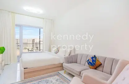 Apartment - Studio - 1 Bathroom for rent in Oasis Residences - Masdar City - Abu Dhabi