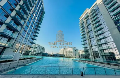Pool image for: Apartment - 1 Bedroom - 2 Bathrooms for rent in Residences 14 - District One - Mohammed Bin Rashid City - Dubai, Image 1
