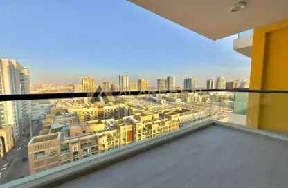 صورة لـ شرفة شقة - غرفة نوم - 2 حمامات للبيع في برج سنترال بارك - قرية الجميرا سركل - دبي ، صورة رقم 1