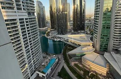 Apartment - 1 Bedroom - 2 Bathrooms for rent in Indigo Tower - JLT Cluster D - Jumeirah Lake Towers - Dubai