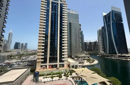 شقة - غرفة نوم - 2 حمامات للايجار في ابراج جرين ليك - (JLT) مجمع S - أبراج بحيرة الجميرا - دبي