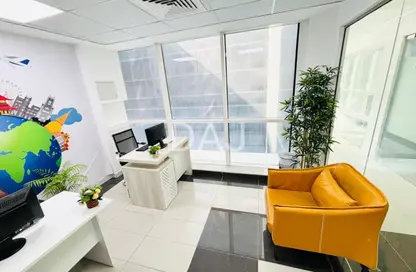 Office Space - Studio - 1 Bathroom for rent in Business Atrium Building - Oud Metha - Bur Dubai - Dubai