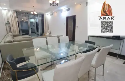 دوبلكس - 3 غرف نوم - 3 حمامات للايجار في برج الكورنيش - طريق كورنيش عجمان - عجمان