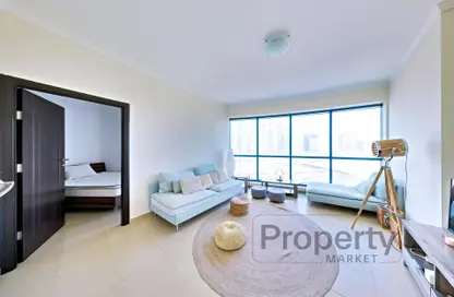 Apartment - Studio - 1 Bathroom for rent in Jumeirah Bay X1 - JLT Cluster X - Jumeirah Lake Towers - Dubai