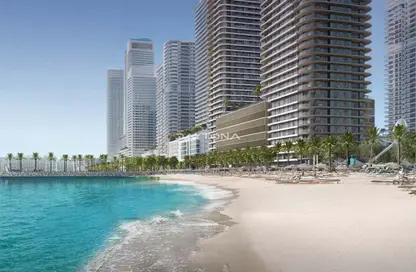Apartment - 2 Bedrooms - 3 Bathrooms for sale in Seapoint - EMAAR Beachfront - Dubai Harbour - Dubai