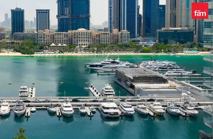 Apartment - 1 Bedroom - 1 Bathroom for rent in Grand Bleu Tower 2 - EMAAR Beachfront - Dubai Harbour - Dubai