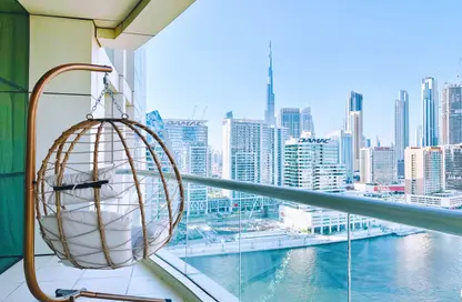 شقة - غرفة نوم - 2 حمامات للبيع في برج سكالا - الخليج التجاري - دبي