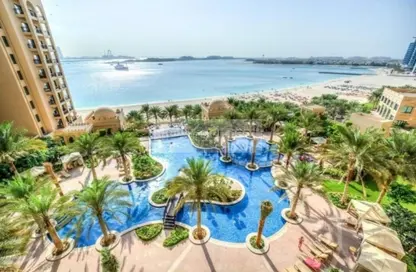 Pool image for: Apartment - 1 Bedroom - 2 Bathrooms for sale in The Fairmont Palm Residence South - The Fairmont Palm Residences - Palm Jumeirah - Dubai, Image 1