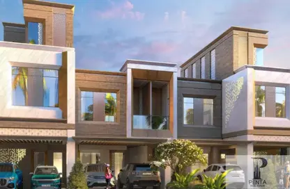 Townhouse - 5 Bedrooms - 6 Bathrooms for sale in Monte Carlo - Damac Lagoons - Dubai