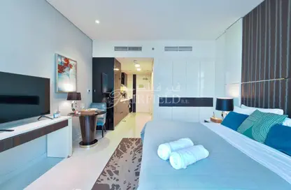 Apartment - Studio - 1 Bathroom for rent in Bay's Edge - Business Bay - Dubai