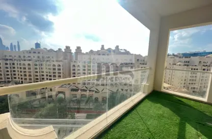 Apartment - 2 Bedrooms - 3 Bathrooms for rent in Al Shahla - Shoreline Apartments - Palm Jumeirah - Dubai