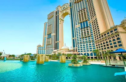 Apartment - 1 Bedroom - 2 Bathrooms for rent in Fairmont Marina Residences - The Marina - Abu Dhabi