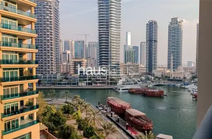 Water View image for: Apartment - 1 Bedroom - 2 Bathrooms for sale in The Jewel Tower B - The Jewels - Dubai Marina - Dubai, Image 1