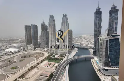 شقة - 2 غرف نوم - 2 حمامات للايجار في برج تشرشل السكني - أبراج تشرشل - الخليج التجاري - دبي