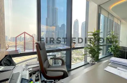 نصف طابق - استوديو - 2 حمامات للايجار في 1بوليفارد بلازا - بوليفارد بلازا - دبي وسط المدينة - دبي