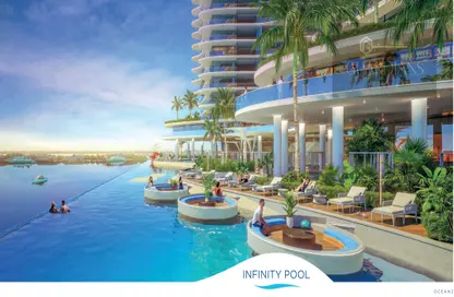 Pool image for: Apartment - 2 Bedrooms - 3 Bathrooms for sale in Oceanz by Danube - Maritime City - Dubai, Image 1
