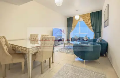 Apartment - 3 Bedrooms - 3 Bathrooms for rent in Beach Tower 2 - Al Khan Lagoon - Al Khan - Sharjah